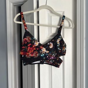 Floral crop top